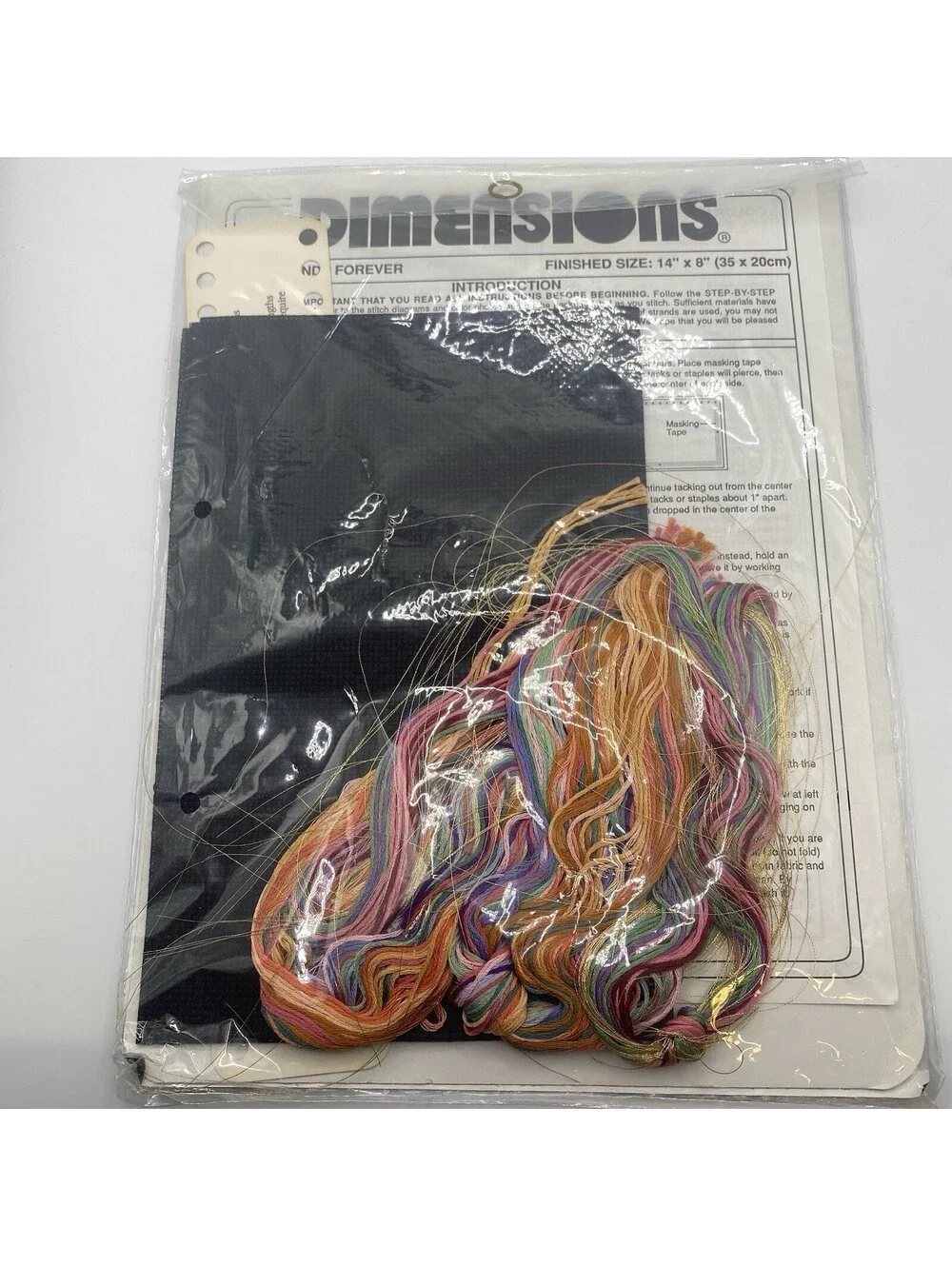 Dimensions Counted Cross Stitch Kit”Friends Forever “ 14x8 New In Package